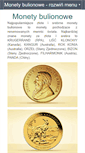 Mobile Screenshot of monety-bulionowe.pl